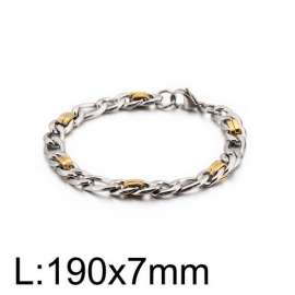 Stainless Steel Gold-plating Bracelet