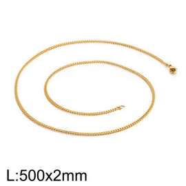 Staineless Steel Small Gold-plating Chain