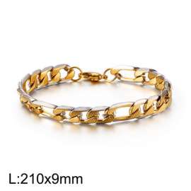 Stainless Steel Gold-plating Bracelet