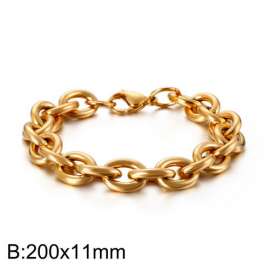 Stainless Steel Gold-plating Bracelet