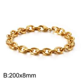 Stainless Steel Gold-plating Bracelet
