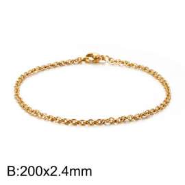 Stainless Steel Gold-plating Bracelet
