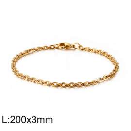 Stainless Steel Gold-plating Bracelet