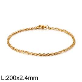 Stainless Steel Gold-plating Bracelet
