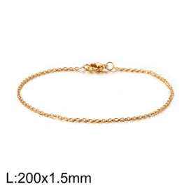 Stainless Steel Gold-plating Bracelet