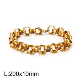 Stainless Steel Gold-plating Bracelet