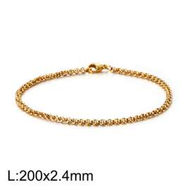 Stainless Steel Gold-plating Bracelet