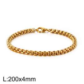 Stainless Steel Gold-plating Bracelet