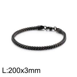 Stainless Steel Black-plating Bracelet