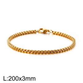 Stainless Steel Gold-plating Bracelet