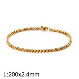 Stainless Steel Gold-plating Bracelet
