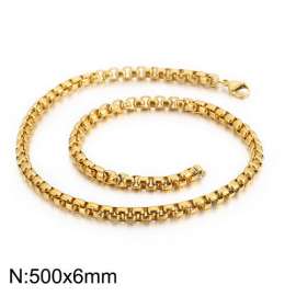 SS Gold-Plating Necklace