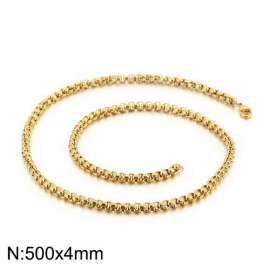 SS Gold-Plating Necklace