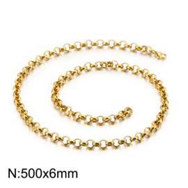 SS Gold-Plating Necklace