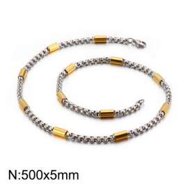 SS Gold-Plating Necklace