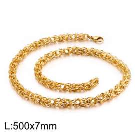 SS Gold-Plating Necklace