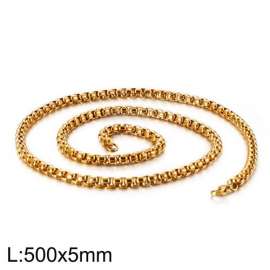 SS Gold-Plating Necklace