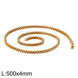 SS Gold-Plating Necklace