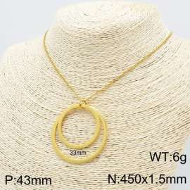 SS Gold-Plating Necklace