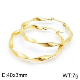 SS Gold-Plating Earring