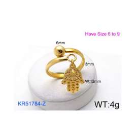 Stainless Steel Gold-plating Ring