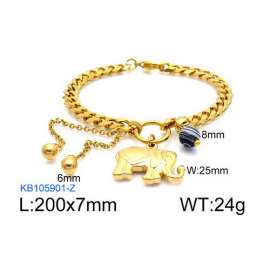 Stainless Steel Gold-plating Bracelet