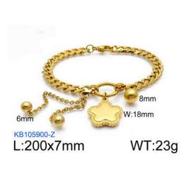 Stainless Steel Gold-plating Bracelet