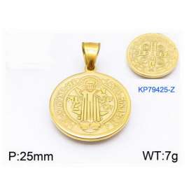 Stainless Steel Gold-plating Pendant