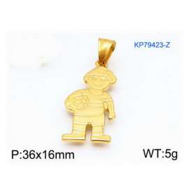 Stainless Steel Gold-plating Pendant