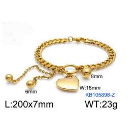 Stainless Steel Gold-plating Bracelet