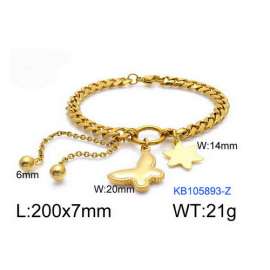 Stainless Steel Gold-plating Bracelet