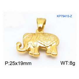 Stainless Steel Gold-plating Pendant