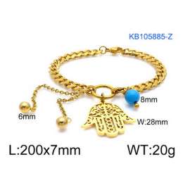 Stainless Steel Gold-plating Bracelet