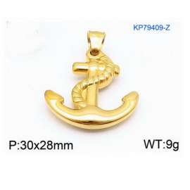 Stainless Steel Gold-plating Pendant