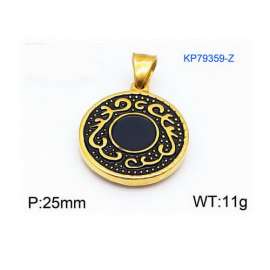 Stainless Steel Gold-plating Pendant