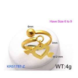 Stainless Steel Gold-plating Ring