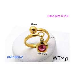 Stainless Steel Gold-plating Ring