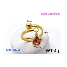 Stainless Steel Gold-plating Ring