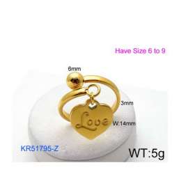 Stainless Steel Gold-plating Ring