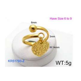 Stainless Steel Gold-plating Ring