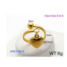 Stainless Steel Gold-plating Ring