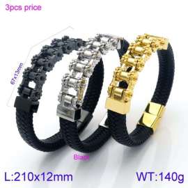 Stainless Steel Bicycle Bracelet