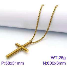 SS Gold-Plating Necklace