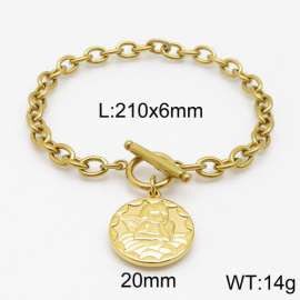 Stainless Steel Gold-plating Bracelet