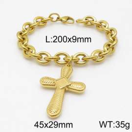 Stainless Steel Gold-plating Bracelet