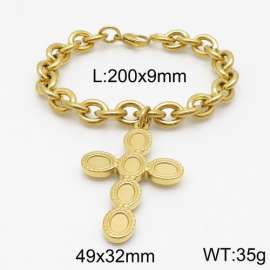 Stainless Steel Gold-plating Bracelet