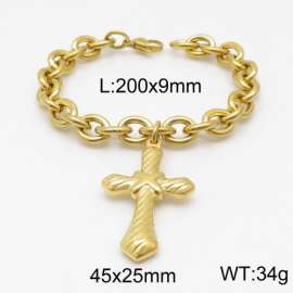 Stainless Steel Gold-plating Bracelet