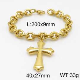 Stainless Steel Gold-plating Bracelet