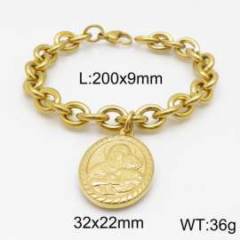 Stainless Steel Gold-plating Bracelet