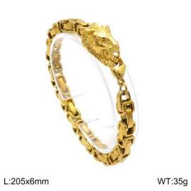 Stainless Steel Gold-plating Bracelet